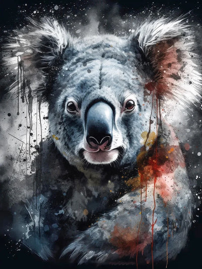 5D Koala Bear DIY Diamond Art Painting Animals 30x40cm - Creative Serenity