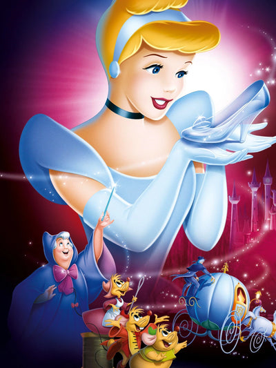 5D Cinderella DIY Diamond Painting 30x40cm - Creative Serenity