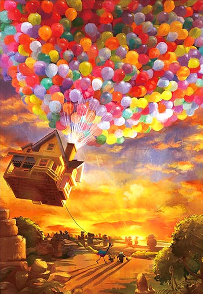 DIY Balloons 5D Diamond Art Painting 30x40cm - Creative Serenity