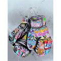 DIY Graffiti Boxing Gloves Painting By Numbers Art - Creative Serenity