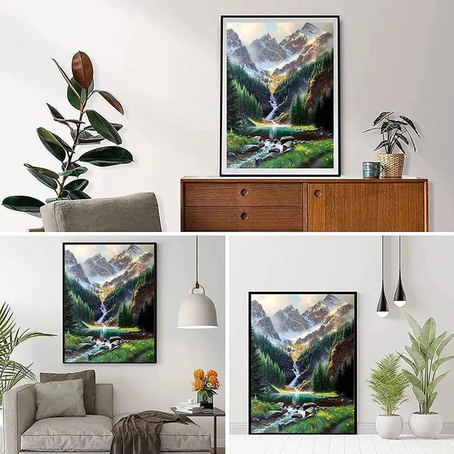 DIY Mountain 5D Diamond Painting - Creative Serenity