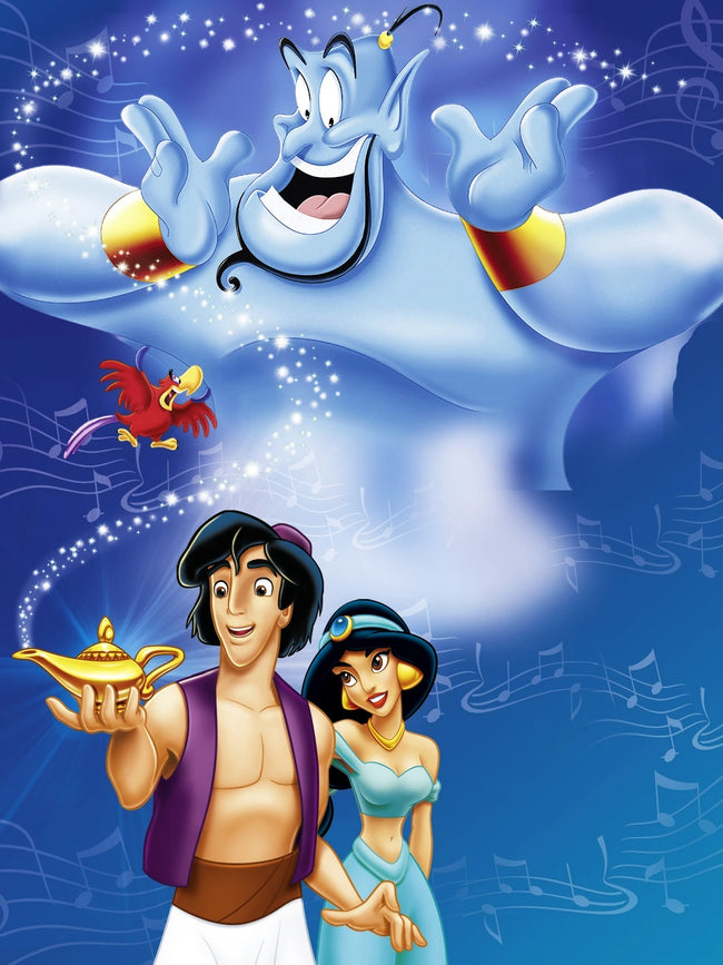 5D Aladdin DIY Diamond Painting 30x40cm - Creative Serenity