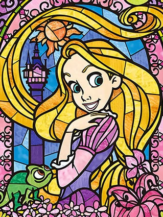 5D Tangled Diamond Mosaic Diamond Art Princess 30x40cm - Creative Serenity