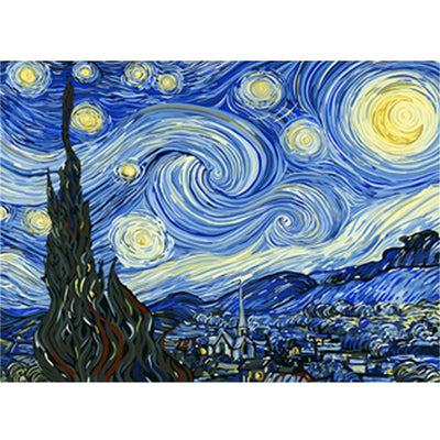 5D Starry Night Van Gogh Diamond Art Painting - Creative Serenity