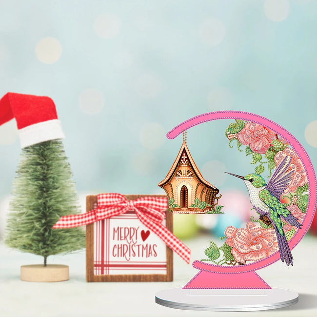 DIY Moon Diamond Art Painting Ornament - Creative Serenity