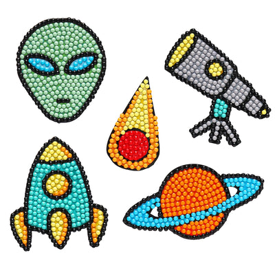 DIY Kids Space Diamond Art Stickers - Creative Serenity