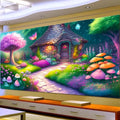 Large Cottage Path 5D DIY Diamond Art Painting - Creative Serenity