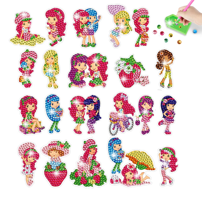 DIY Kids Girls Diamond Art Stickers - Creative Serenity