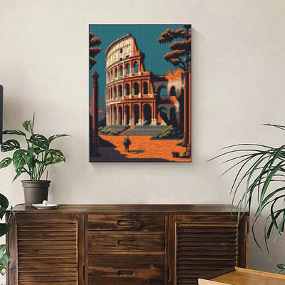 DIY Colosseum Pixel 5D Diamond Art Painting - Creative Serenity