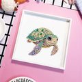 DIY Kids Turtles Diamond Art Refrigerator Magnets - Creative Serenity