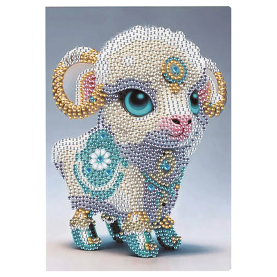 DIY Animal Diamond Art Notepad - Creative Serenity