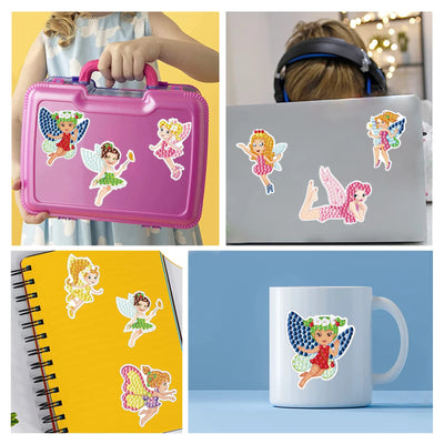 DIY Fairy Kids Diamond Art Stickers - Creative Serenity