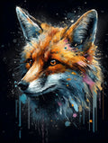 5D Fox DIY Diamond Art Painting Animals 30x40cm - Creative Serenity