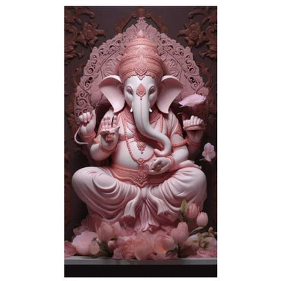 DIY Lord Ganesha Large Diamond Art Painting - Creative Serenity