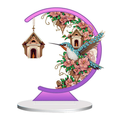 DIY Moon Diamond Art Painting Ornament - Creative Serenity