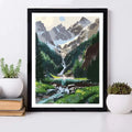 DIY Mountain 5D Diamond Painting - Creative Serenity