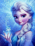 DIY Elsa Painting By Numbers Oil Art - Creative Serenity