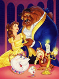 5D Beauty and The Beast DIY Diamond Painting 30x40cm - Creative Serenity