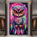 DIY Dream Catcher Owl Diamond Art Painting - Creative Serenity