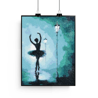 DIY Ballerina 5D Diamond Art Painting 30x40cm - Creative Serenity