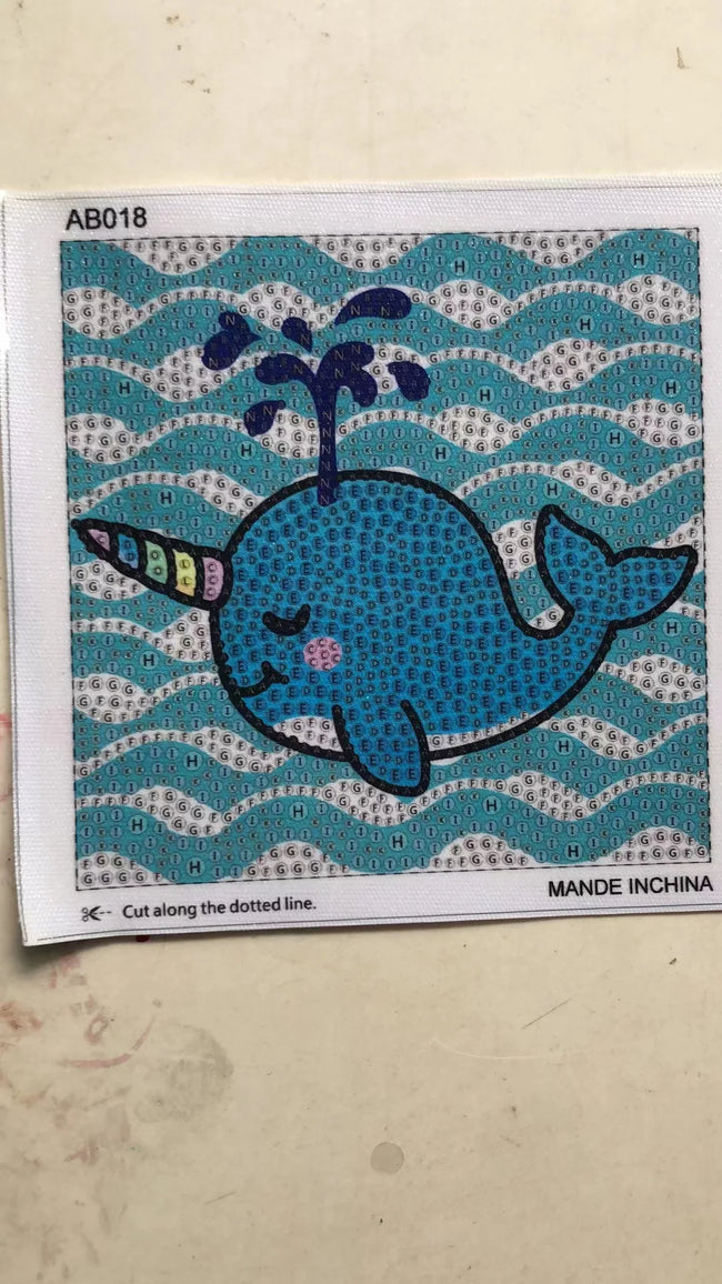 DIY Kids Diamond Art Painting 15x15cm - Creative Serenity