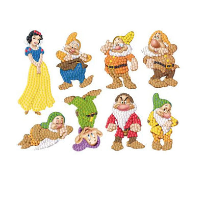 DIY Kids Snow White Diamond Art Stickers - Creative Serenity