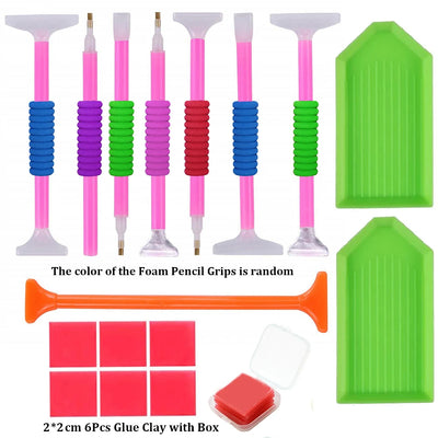 5D Diamond Art Painting Pen Kit Set - Creative Serenity