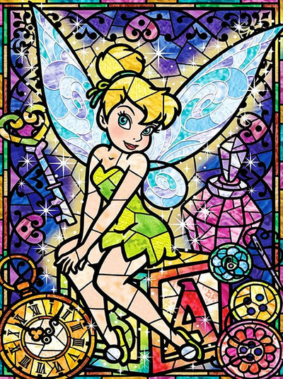 5D Tinkerbell Diamond Mosaic Diamond Art Princess 30x40cm - Creative Serenity