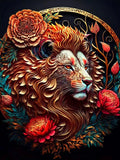 Large Lion DIY Animal Diamond Art Painting - Creative Serenity
