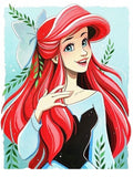 DIY Ariel Oil Painting By Numbers Princess - Creative Serenity
