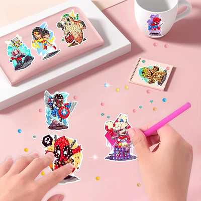 DIY Kids Pirates Diamond Art Stickers - Creative Serenity