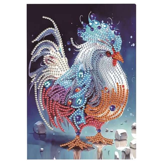 DIY Animal Diamond Art Notepad - Creative Serenity