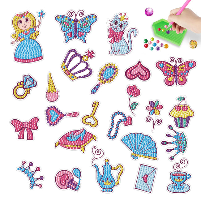 DIY Fairy Kids Diamond Art Stickers - Creative Serenity
