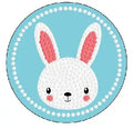 DIY Kids Rabbit Diamond Art Stickers - Creative Serenity