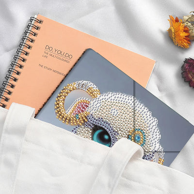 DIY Animal Diamond Art Notepad - Creative Serenity
