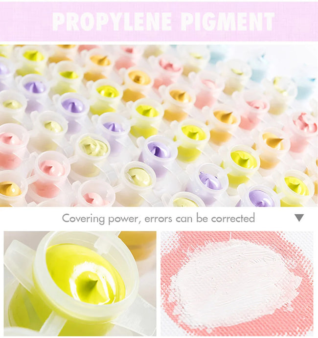 DIY Belle Oil Painting By Numbers Princess - Creative Serenity