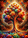 DIY Psychedelic Tree 5D Diamond Art Painting - Creative Serenity