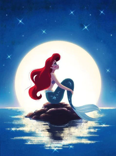 DIY The Little Mermaid Diamond Art Painting Kit - Creative Serenity