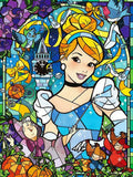 5D Cinderella Diamond Mosaic Diamond Art Princess 30x40cm - Creative Serenity