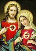 DIY Jesus & Mary Sacred Heart Diamond Art Painting - Creative Serenity