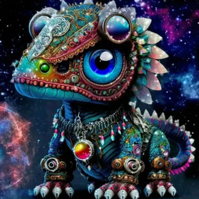 DIY Dragon Diamond Art Painting Kit 20x20cm - Creative Serenity