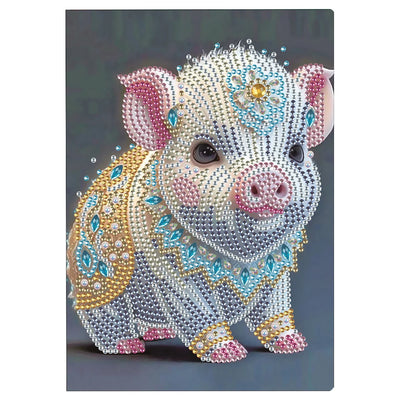 DIY Animal Diamond Art Notepad - Creative Serenity