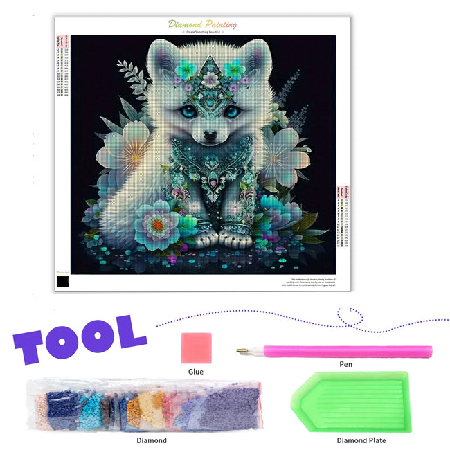 DIY Dog Diamond Art Paining - Creative Serenity