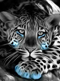 5D Leopard DIY Diamond Art Painting Animals 30x40cm - Creative Serenity
